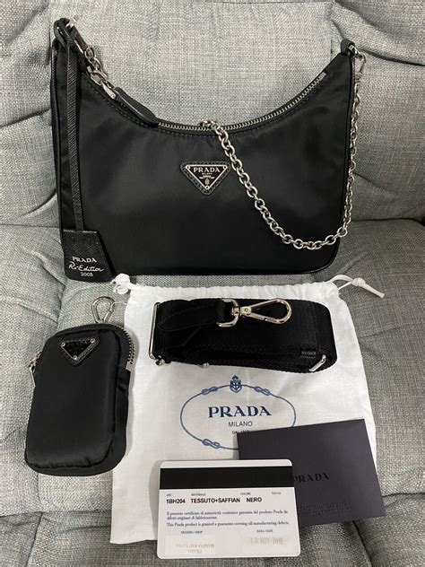 prada bag re-edition|Prada re nylon crossbody bag.